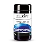 NUTRIVA Prostaplus, Integratore alimentare per il Benessere della Prostata e la Funzionalità delle Vie Urinarie, a base di Serenoa, Ortica, Zinco, Licopene, Selenio, Vitamina K2, 30 softgel, 1 Mese