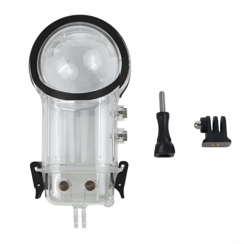 Funda de buceo invisible para Insta360 X5 con cubierta de lente transparente 7