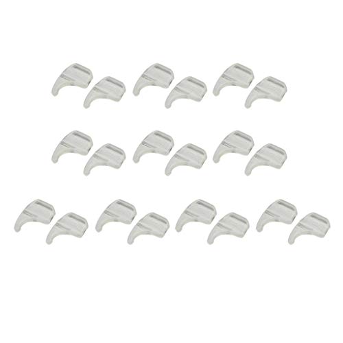 Tongina 20pcs Esportes óculos Templo óculos óculos Ponta Gancho De Orelha Anti Derrapante Rack - Bra