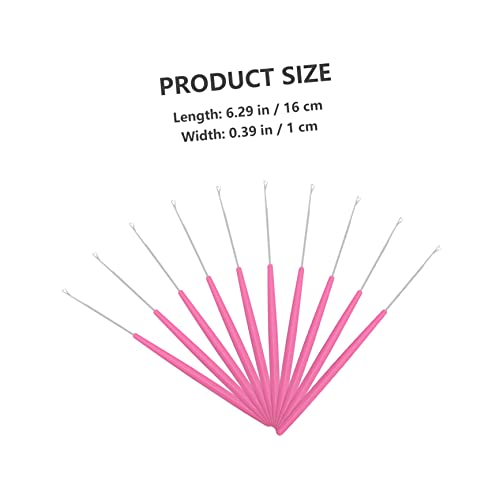 Crochet pour cheveux et aiguille à tricoter le tissage capillaire Operitacx - 7