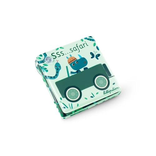 Livre de bain magique Safari Lilliputiens jouet éveil aquatique bébé