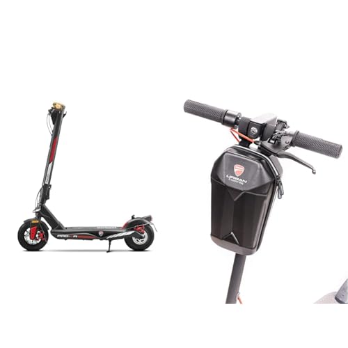 DUCATI Corse Pro-III R, Monopattino Elettrico, Frecce Direzionali Integrate, Pneumatici 10' & Borsa Waterproof per...