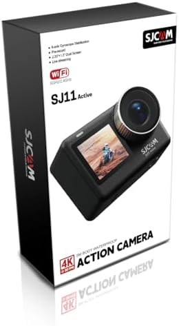 SJCAM SJ11 Cámara Deportiva 4K 30FPS Doble Pantalla WiFi Cámara d...