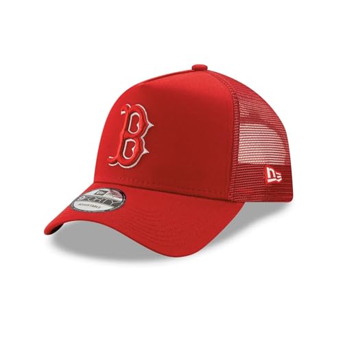 New Era Boston Red Sox MLB 9Forty A-Frame Casquette de Camionneur Rouge