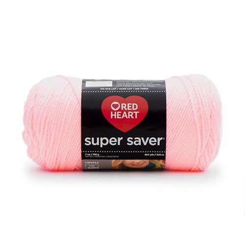 Image of Red Heart Super Saver Yarn, Petal Pink