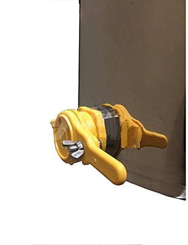 MATURATORE Inox per Miele con GHIERA - kg 400 Rubinetto in Nylon