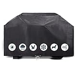PALON Waterproof BBQ Grill Cover 72-Inch, Heavy Duty Outdoor Gas Grill Covers, with Drawstring...