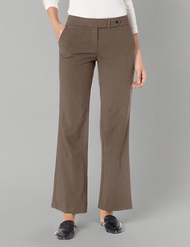 Image of Calvin Klein Women's Classic Fit Straight Leg Lux Suit Pants