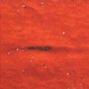 4 inch X 4 inch Dichroic Cyan/Dark Dark Red On Thin Black Glass - 90 Coe