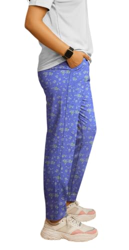 Image of TIRUPUR GUIDEFASHION Women's Cotton Printed Pyjama Black