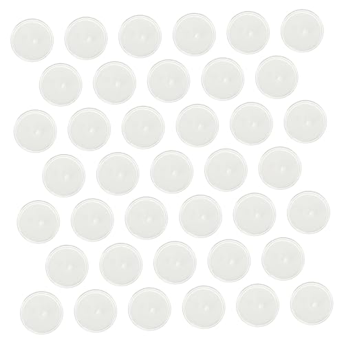 UTHCLO 50個 吸着力強い無痕粘着フック 軽量製 天井用透明粘着フック 傷けず簡単取り付け キッチン浴室オフィス用吊り下げ収納