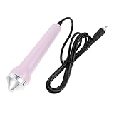 Beaupretty -skincare-gerät Ersatzkopf mit Heizfunktion Tragbarer Ergonomischer Beauty-massage-peeling-aufsatz für Gesicht und Augen Tiefenreinigender Sanfter -scrubber für Empfindliche