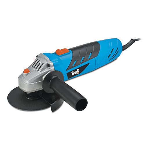 WORK MEN Meuleuse d'angle 115mm - Outil + poignées droitier et gaucher