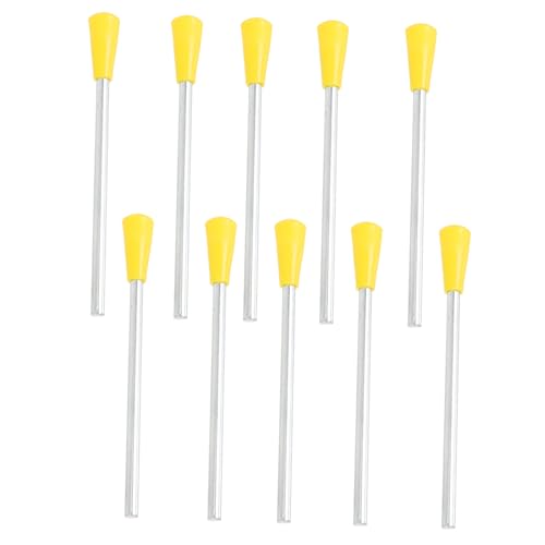ifundom Triangle Iron Mallets 10pcs Plastic Percussion Toys Rhythm Instrument Stick Baby Musical Toy Music Instrument Percussion Stick