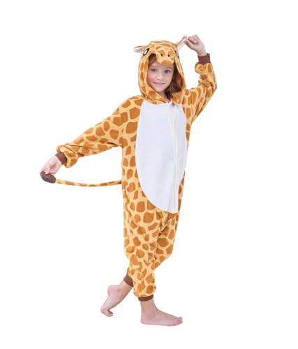 Comfy New Girls Giraffe Onesie Halloween Cosplay Costume 8 Years
