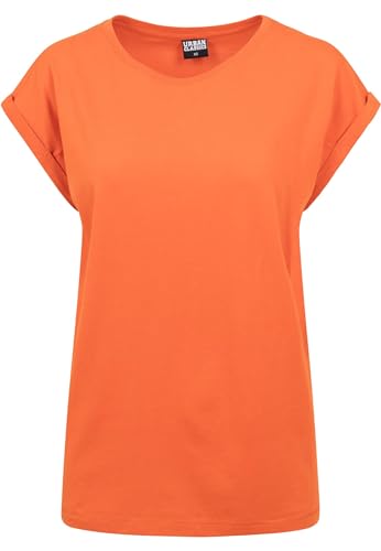 Urban Classics Damen T-Shirt Ladies Extended Shoulder Tee, T-Shirt mit...