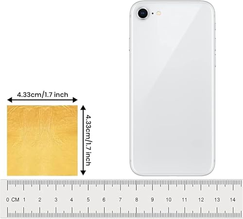 30 Edible Gold Leaf Sheets