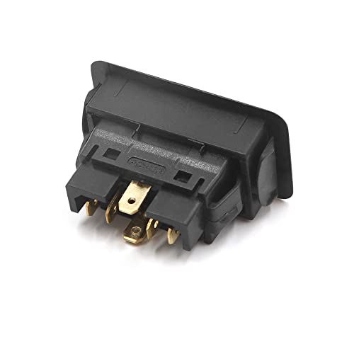 Uxcell 2Pcs 6 Pin Car Vehicle Door Window Power Electric Control Switch Black Dc 12V #TOP3