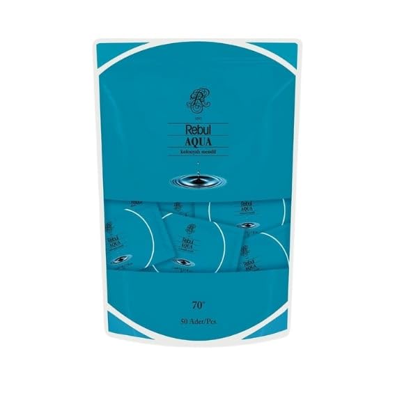 Rebul Aqua Kolonyalı Mendil 50'li