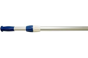 AQUA SPLASH Aluminum Telescopic Small Pool & Spa Cleaning Pole Extends 4' to 8'