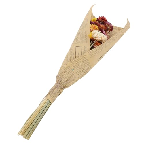 Ramo Seco Elegante de Crisantemo Zerone para Decoración miniatura 1