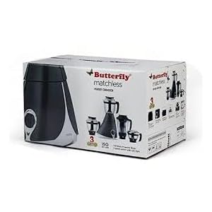 BUTTERFLY MATCHLESS MIXER GRINDER 550 WATTS, 110 VOTLS FOR USE IN USA & CANADA ONLY
