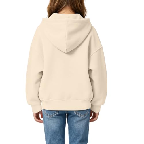 Hvyesh Kids Fleece Jacket Full Zip Casual Hooded Girls Jacket - image 6