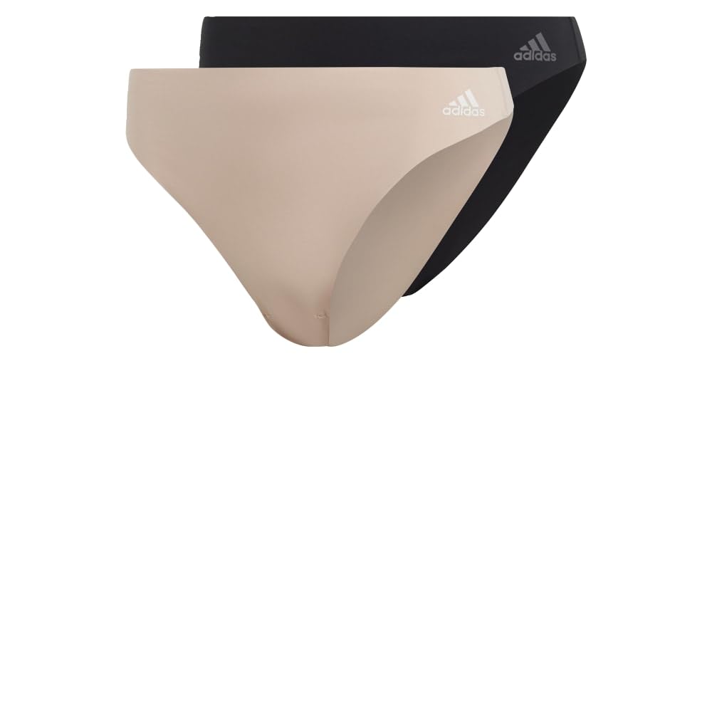 adidas Intimo Active Micro Flex Perizoma da Donna Slip a Tanga (Pacco da 2)