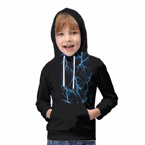 Sweat garçon 3D à capuche 6-15 ans pullover ado fille imprimé