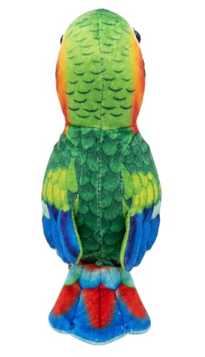 Image of Tickles Parrot Soft Stuffed Plush Bird Toy for Kids Boys & Girls Birthday Gifts (Color: Multicolor Size: 20 cm)