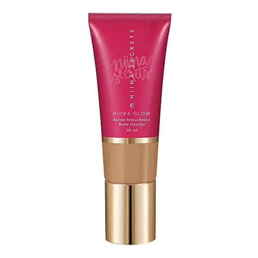 Base Líquida Niina Secrets Hidra Glow Cor 55 30ml