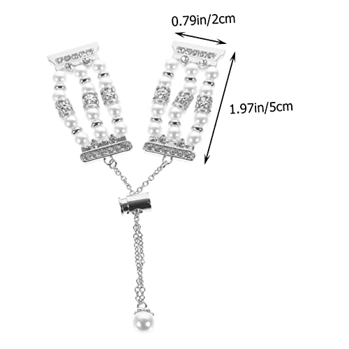 Bracelet inoxydable avec perles pour montre pro design élégant