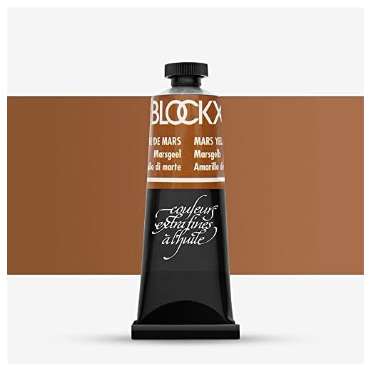Blockx Oils Colour (Oleo): 35ml. Amarillo Marte