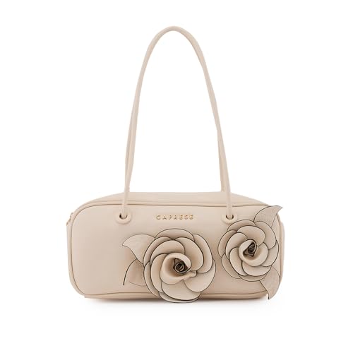 Image of Caprese Bloom Baguette Medium Shoulder and Handheld Bag|Chic, Versatile Design for Everyday Use, Stylish Handbag for Casual or Formal Occasions, Perfect for Work, Travel, and Special Events