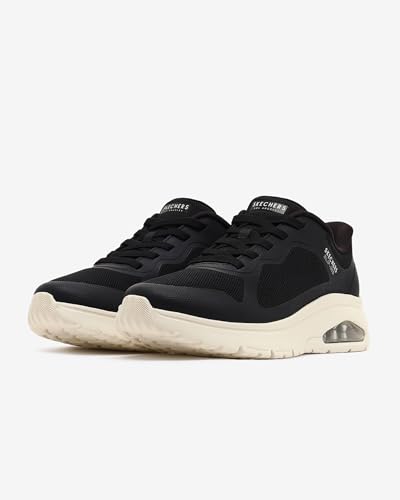 Skechers Men's Uno Flex-Ez Air Hands Free Slip-ins Sneaker, true black, 44 EU – Ansicht 3