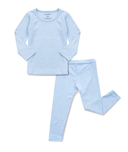 Image of AVAUMA Baby Boys Girls Pajama Set Kids Toddler Snug fit Ribbed Sleepwear pjs for Daily Life Style