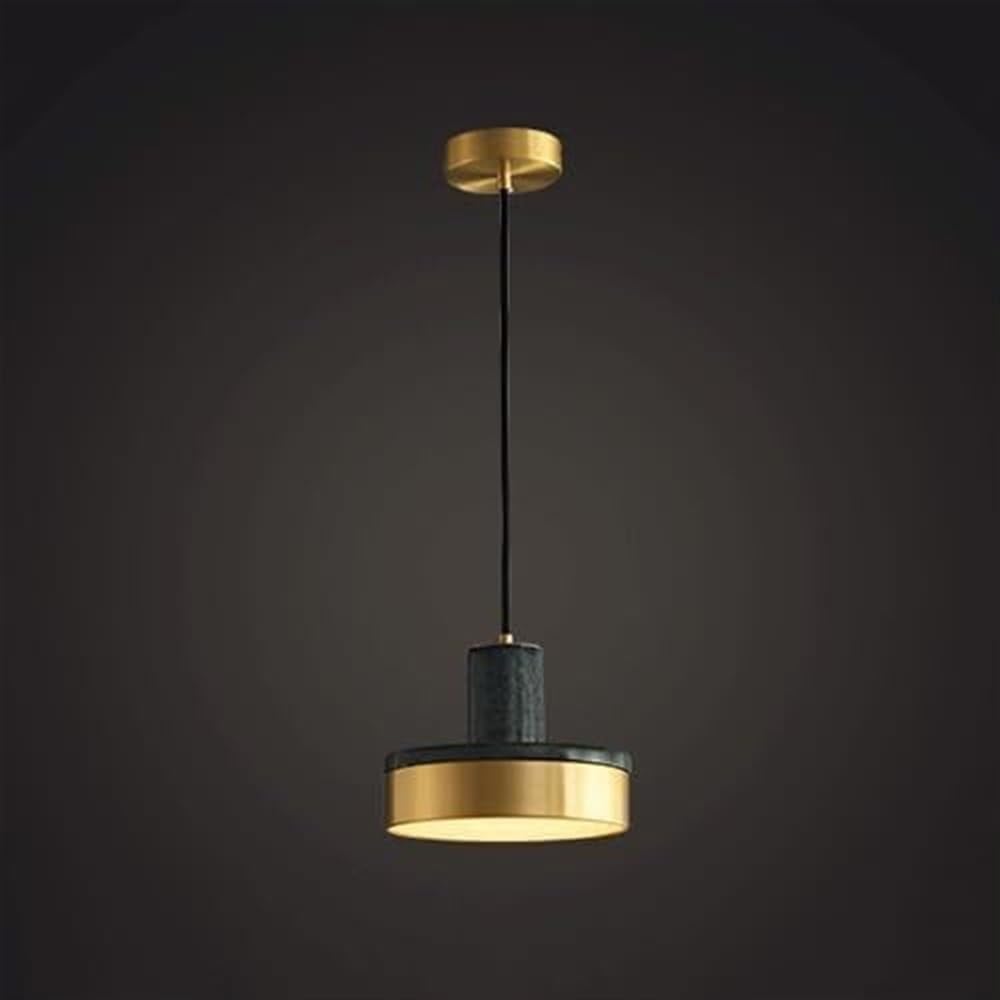 Granestner Marble Pendant Lamp - Nordic LED, Art Deco Design, Mini Chaner, Ideal for Kitchen Island, Bedroom, Dining, and Living Room
