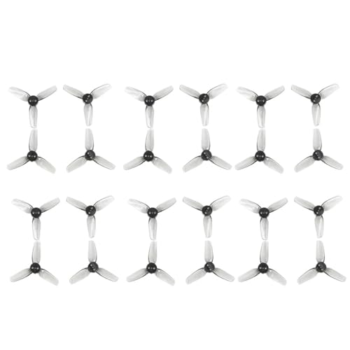 Hélice 3 pales 2 pouces pour drone T2 X2 X3 20 FPV (12 paires)