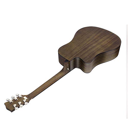 JTRHD Guitare Acoustique Guitare Folk Acoustique Spruce Simple Guitare Veneer Retro pour Adultes et Enfants (Couleur : Natural, Size : 41 inches) - Les Beatles, Paul McCartney, John Lennon, RIngo Starr, George Harrison JTRHD Guitare Acoustique Guitare Folk Acoustique Spruce Simple Guitare Veneer Retro pour Adultes et Enfants (Couleur : Natural, Size : 41 inches) – Image 6