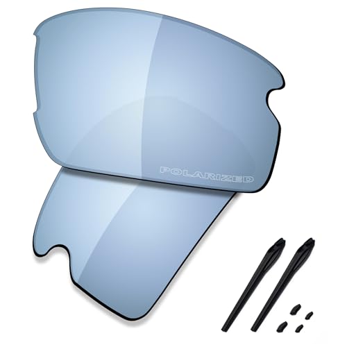 Image of SAUCER Premium Replacement Lenses & Rubber Kits for Oakley Flak 2.0 OO9295 | UV400 Protection, Anti-Scratch, Precise Fit