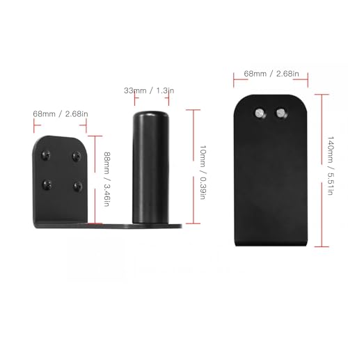 Yunseity Wall Mount for Bose S1 Pro, S1 Pro Plus, Portable Bluetooth Speaker Metal Wall Mounting Bracket Kit, Easy Installation - Image 2