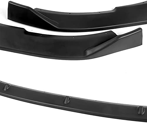 Front Bumper Spoiler Lip + Side Skirt Extension Rocker Panel Splitter Diffuser ABS Fit for 2010-2013 VW Golf MK6 GTI, Car Mods Replacement Assembly, 2011 2012 (Matte Black, 9PCS Set)