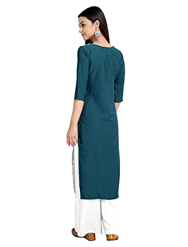 Image of Women's Crepe Regular Kurta