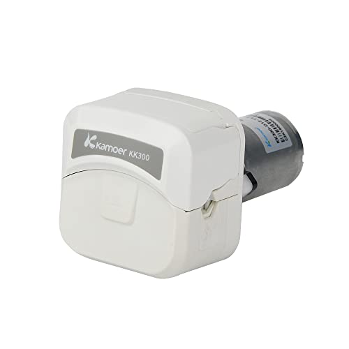 Image of Kamoer KK300-D high flow peristaltic pump 12V dc motor quick tube change liquid dosing pump 80-290ml /min 3 tube types supported