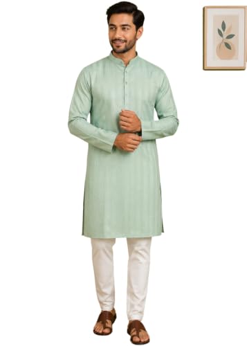 Image of Designer Ethnic Wear||Fusion Wear Men||Short Kurta for Men