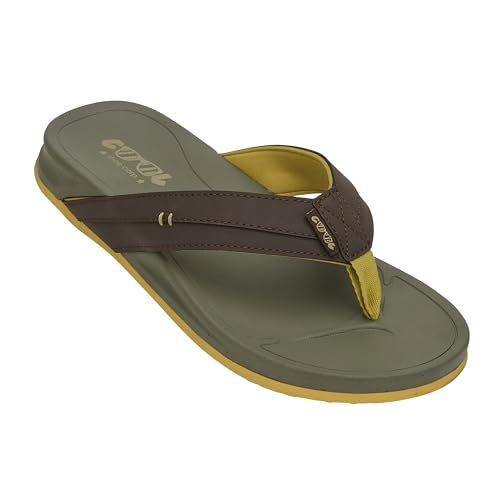 COOL shoe corp. - Tong - SWAP KAKI - Taille 42 - Confortable