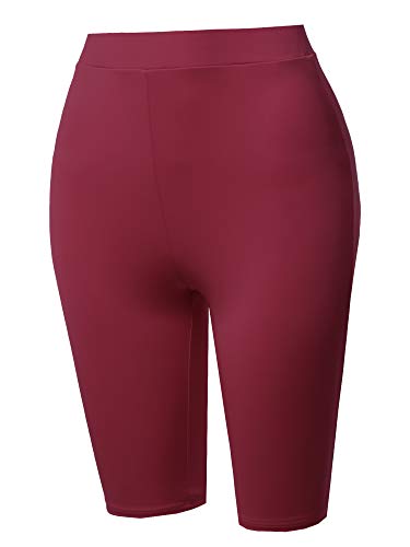 Image of Made by Emma Women's Essential Active Daily Cotton Mid Rise Biker Shorts