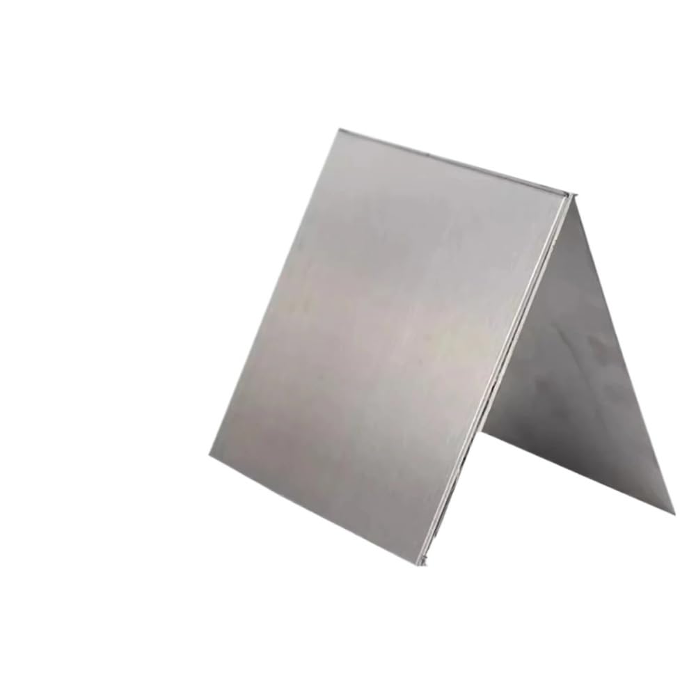 304 Stainless Steel Square Plate Sheet Thick 0.5mm Size 50x50 100x50 100x100 150x150 200x100 200x200 250x250 300x300 350x350mm(300x300mm 1PCS)
