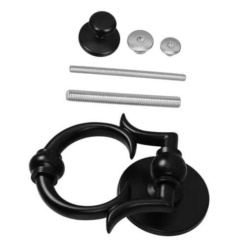 Gadpiparty 1set European Style Knocker Elegant Door Puller for Front Entry Secure Reliable Door Knocking Tool Charming Home Accessory for Bedrooms Offices Durable Installation Timeless Design