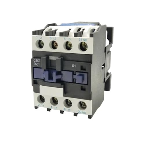 CJX2-2501 25A 3 Phase 3 Pole NC Motor Controller AC Contactor 220V 50/60Hz Coil